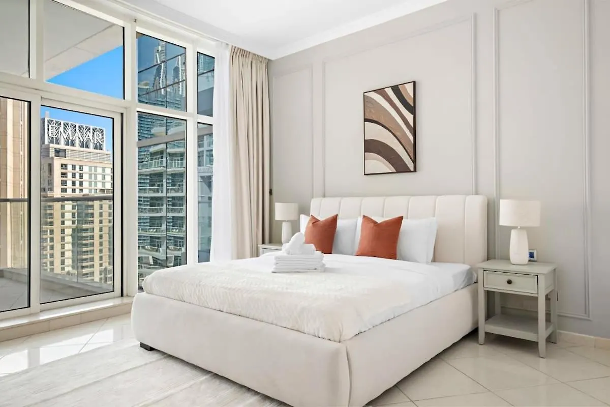 Silkhaus Luxurious 4Bdr Marina View - High Floor Apartment Dubai